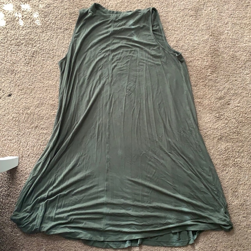 Olive Green dress from Walmart.